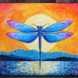 Dragonfly Sunset