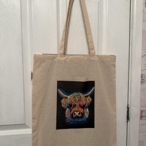 Highland Cow Tote Bag