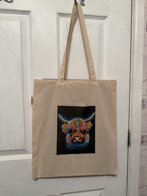 Highland Cow Tote Bag
