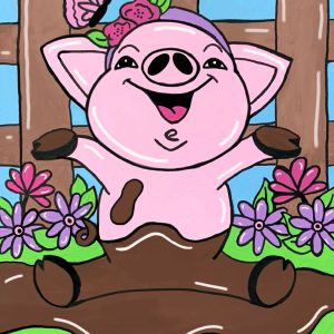 Spring Piggy Creative Art Kit