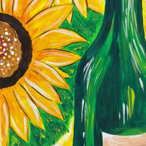 Sunflower and Bottle Creative Art Kit