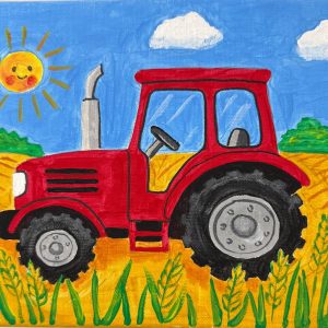 Tractor Creative Art Kit