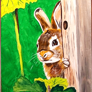 Hide & Seek Bunny Creative Art Kit