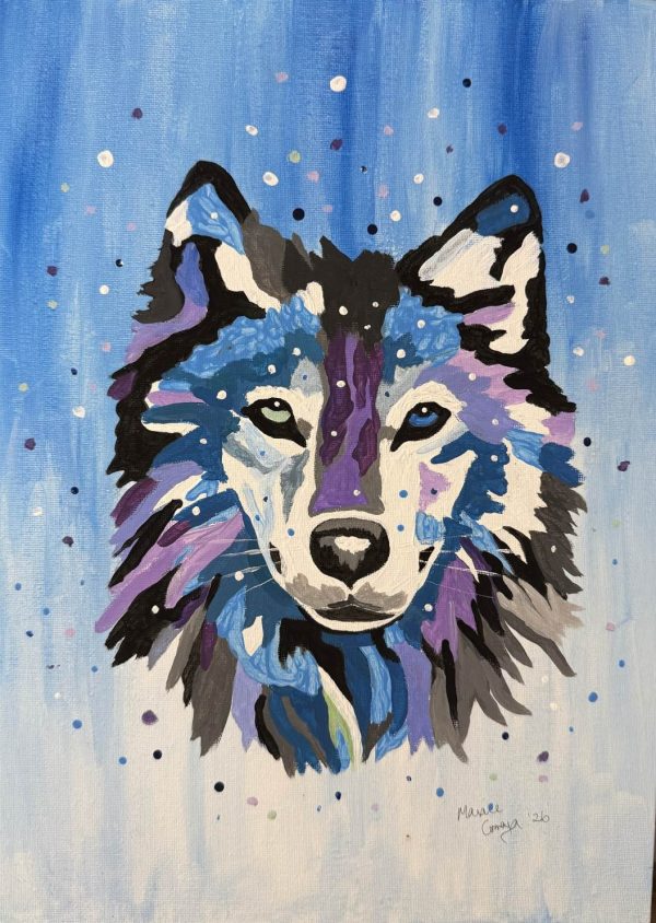 14 x 11 inch Wolf Creative Art Kit